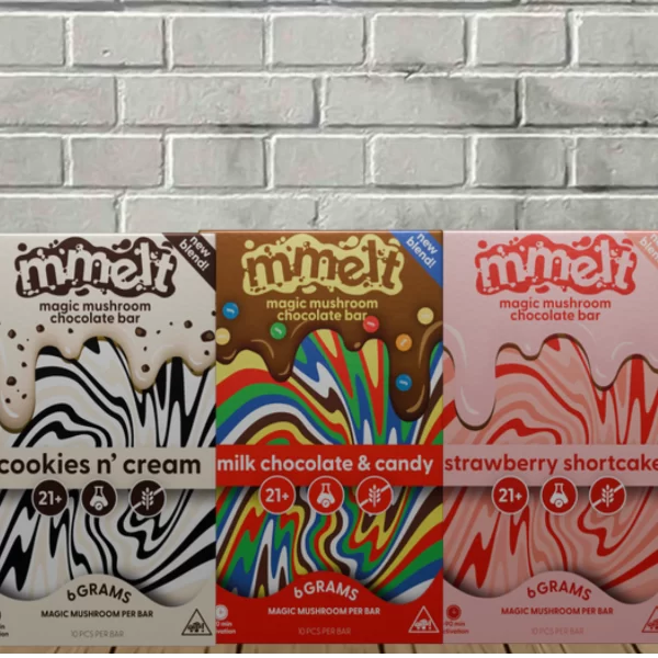  Mmelt Magic Mushroom Chocolate Bar 6g